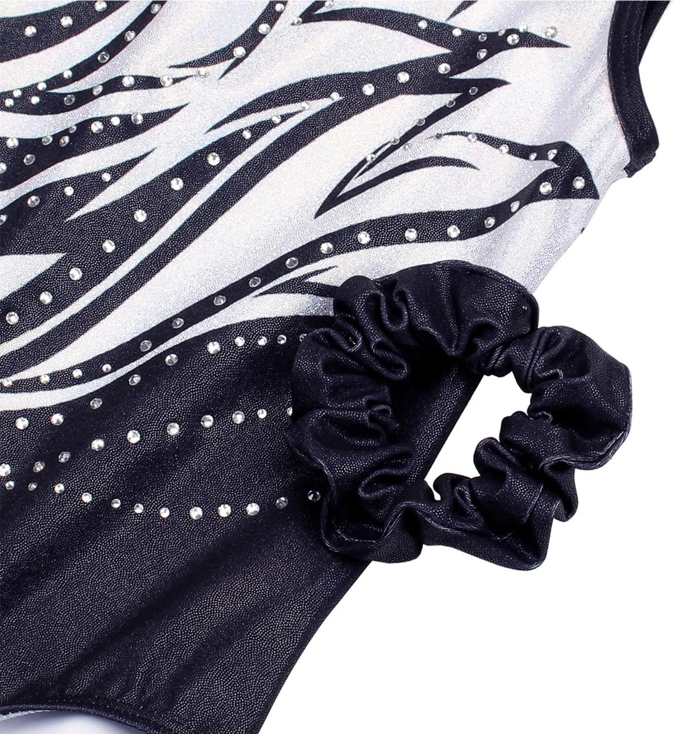 Gymnastics Leotards for Girls with Shorts Sparkly Ballet Dance Activewear