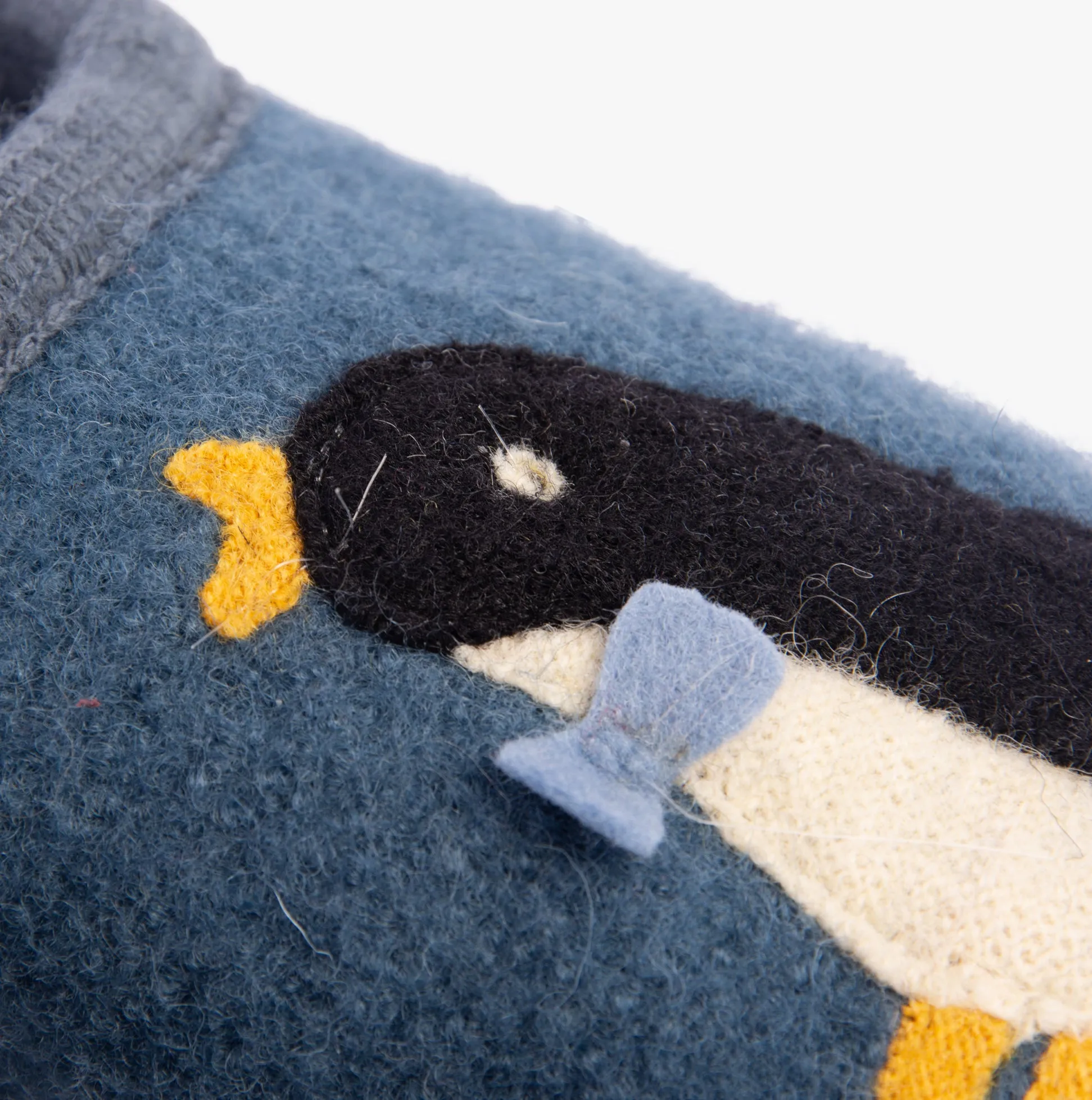 Haflinger PINGU Womens Slippers Powder Blue