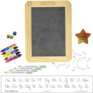 Handwriting Without Tears Slate Chalkboard and Supplies Kit (Print Starter Kit)