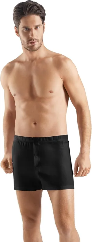 HANRO Men's Sea Island Cotton Boxer 73172