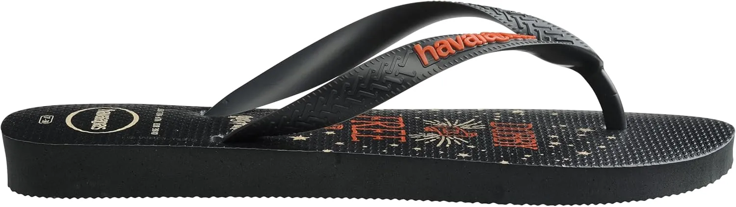 Havaianas - Harry Potter Unisex Adult Comfortable Durable Lightweight Flip Flops with Iconic Elements on Sole