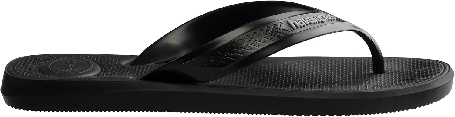 Havaianas - Top Max Comfort, Stylish, Comfortable and Robust Flip Flops for Men, Stable and Functional Design, Anatomically Shaped and Non-Slip Sole