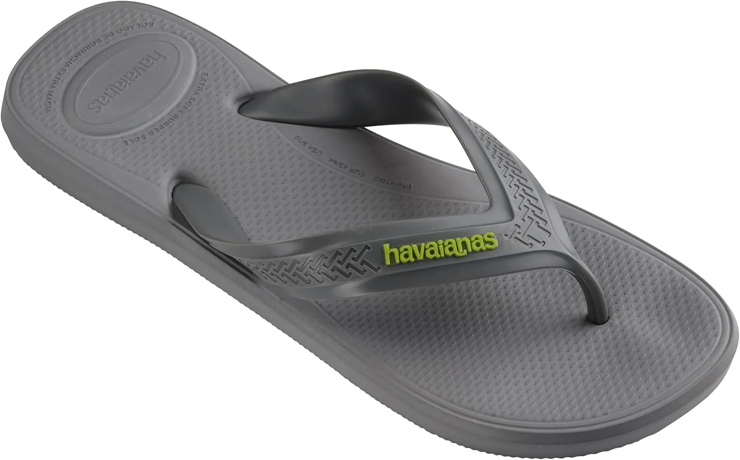 Havaianas - Top Max Comfort, Stylish, Comfortable and Robust Flip Flops for Men, Stable and Functional Design, Anatomically Shaped and Non-Slip Sole