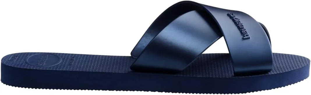 havaianas Women's Aqua Metallic Sandal Navy Blue Flip-Flop
