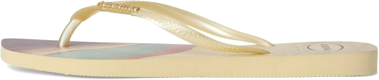 Havaianas Women's Slim Square Trendy Sandals Flip-Flop
