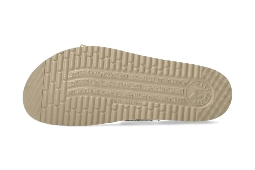 'Hester Twist' women's slide sandal - gold