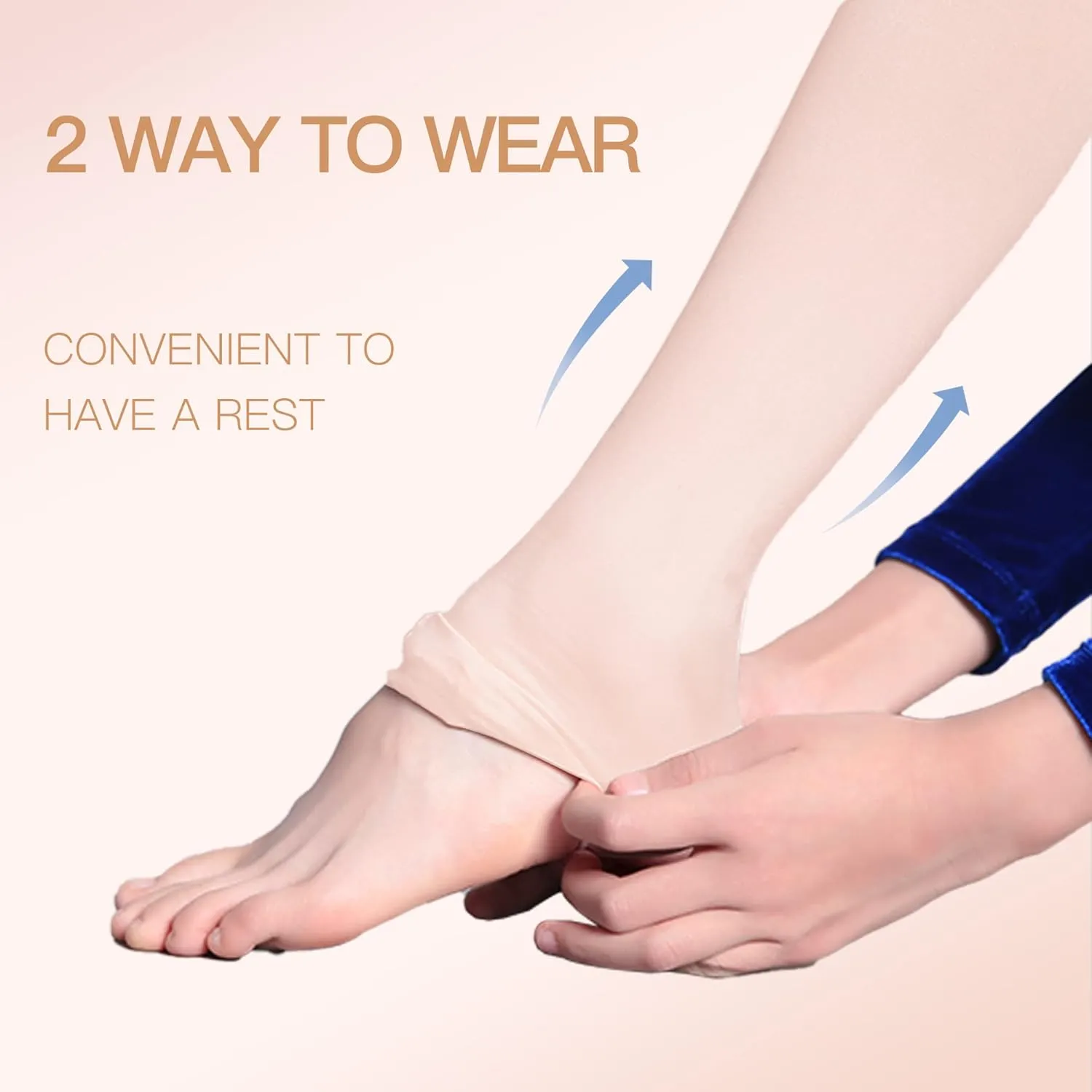 HETH Ballet Tights for Girls - Ultra Soft Dance Tights Convertible Tight