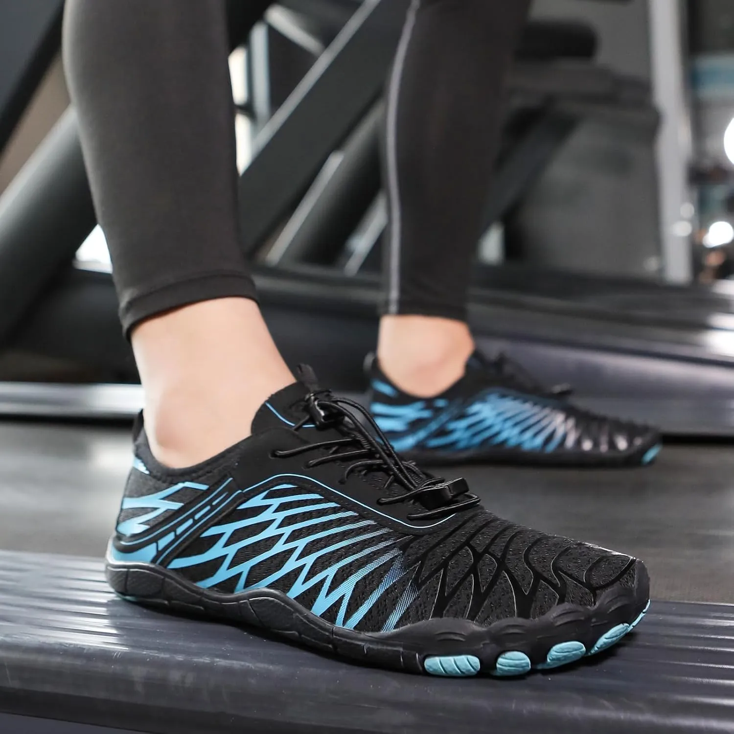 Hike Barefoot Shoes for Women Men Breathable & Non-Slip Athletic Footwear Wide Toe Water Shoes