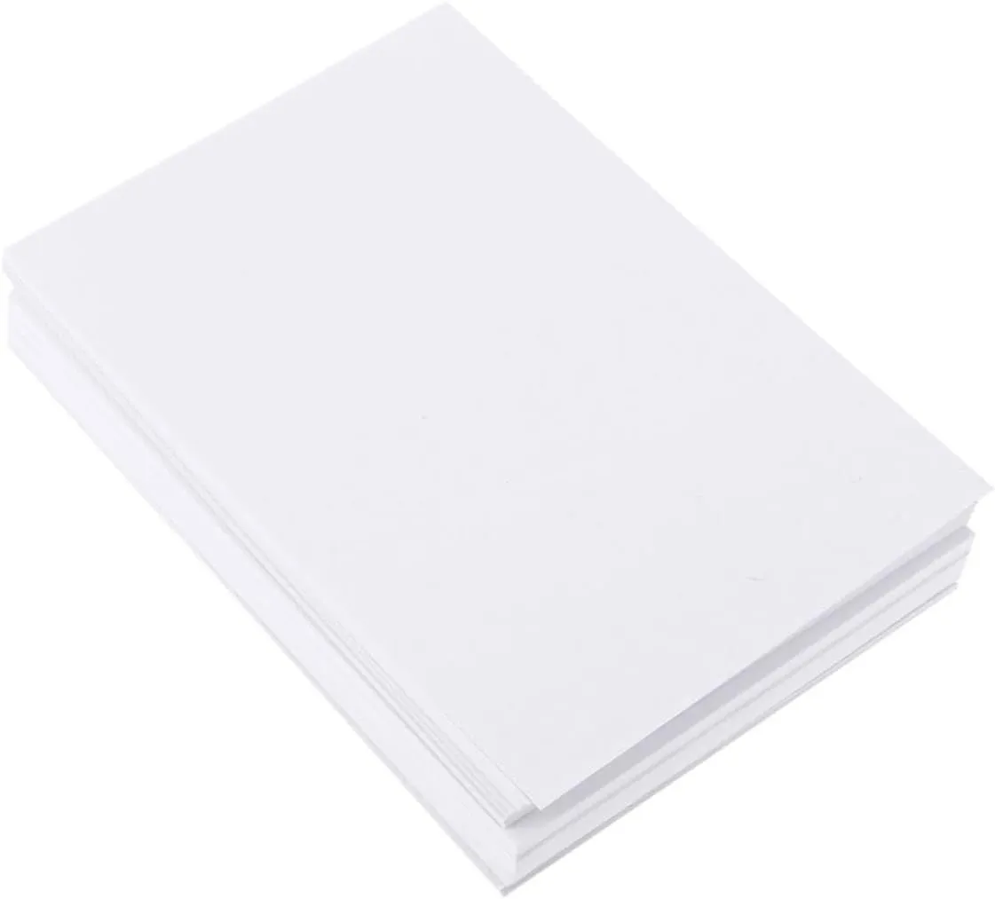 Homoyoyo 100pcs Watercolor Paper Pad Durable Sketching and Drawing Paper for Artists School Supplies for Graffiti and Crafting Smooth Surface for Easy Painting