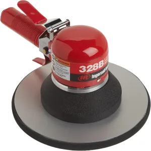 Ingersoll Rand 328B Dual Action Geared Orbital Air Sander, 8" Adhesive Pad, 5/32" Orbit, 825 RPM, 0.25 HP