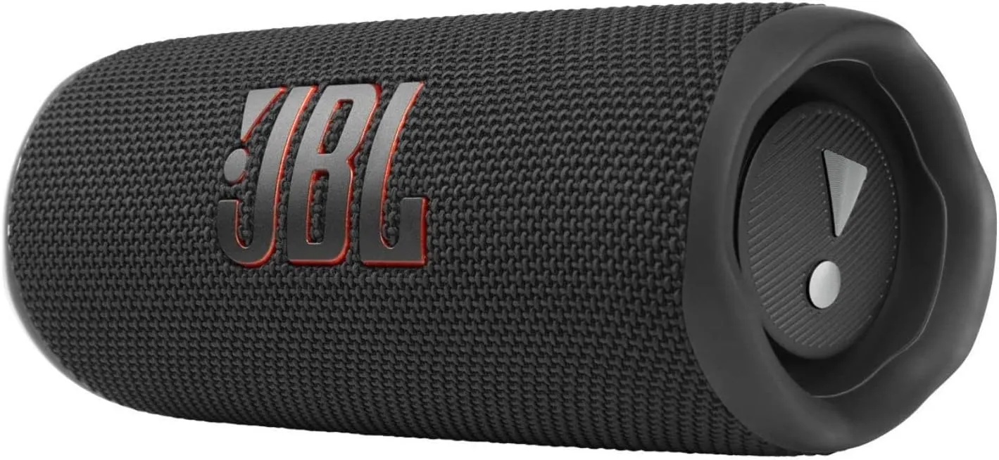 JBL FLIP 6 Portable Wireless Bluetooth Speaker Waterproof - Black (Renewed)