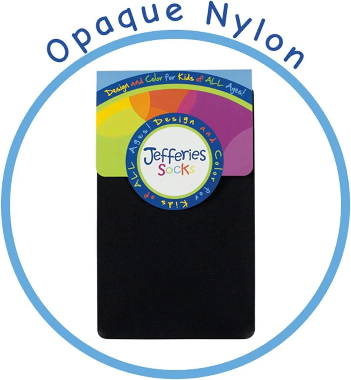 Jefferies Socks Girls School Uniform Nylon Tights 3 Pack