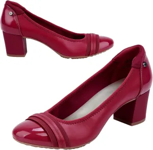 JENN ARDOR Womens Dress Pumps Ballet Chunky Heels for Women Round Toe Mid Square Block Heels Soft Slip On Pumps Shoes for Office Lady Dancer Wedding Shoes Youth 2inch