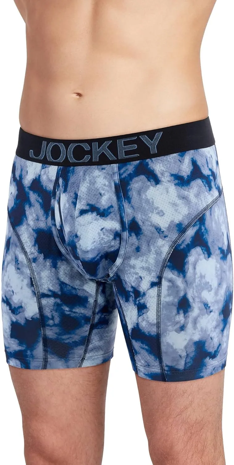 Jockey Men's Underwear RapidCool 9" Boxer Brief