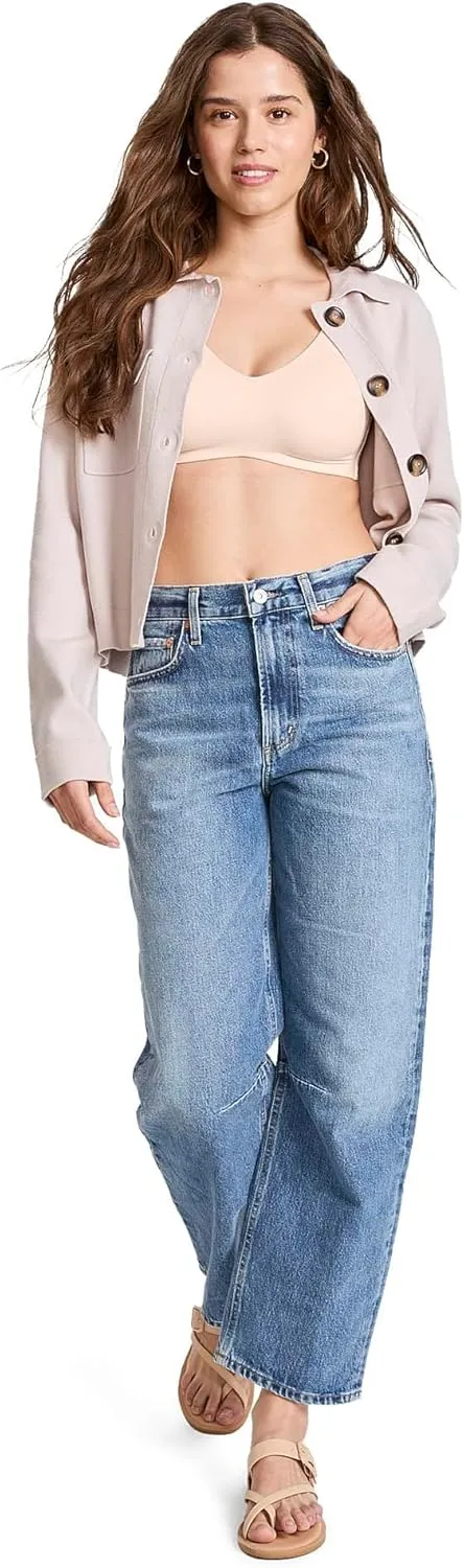 Jockey Women's Bra Smooth & Sleek Microfiber Full Coverage Wirefree Unlined T-Shirt Bra