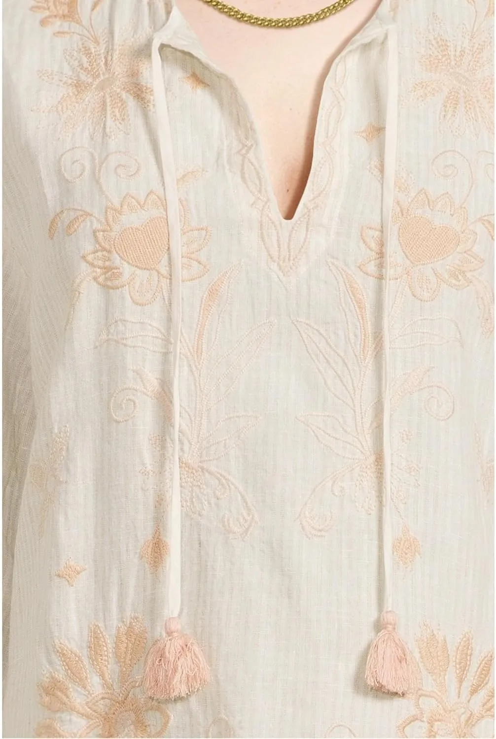 Johnny Was Women's Kimono Sleeve Relaxed Dress