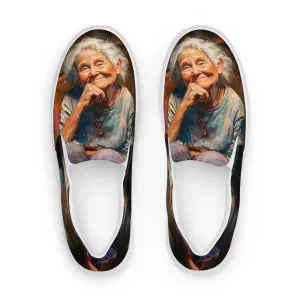 Joyful Struggle Women’s slip-on canvas shoes