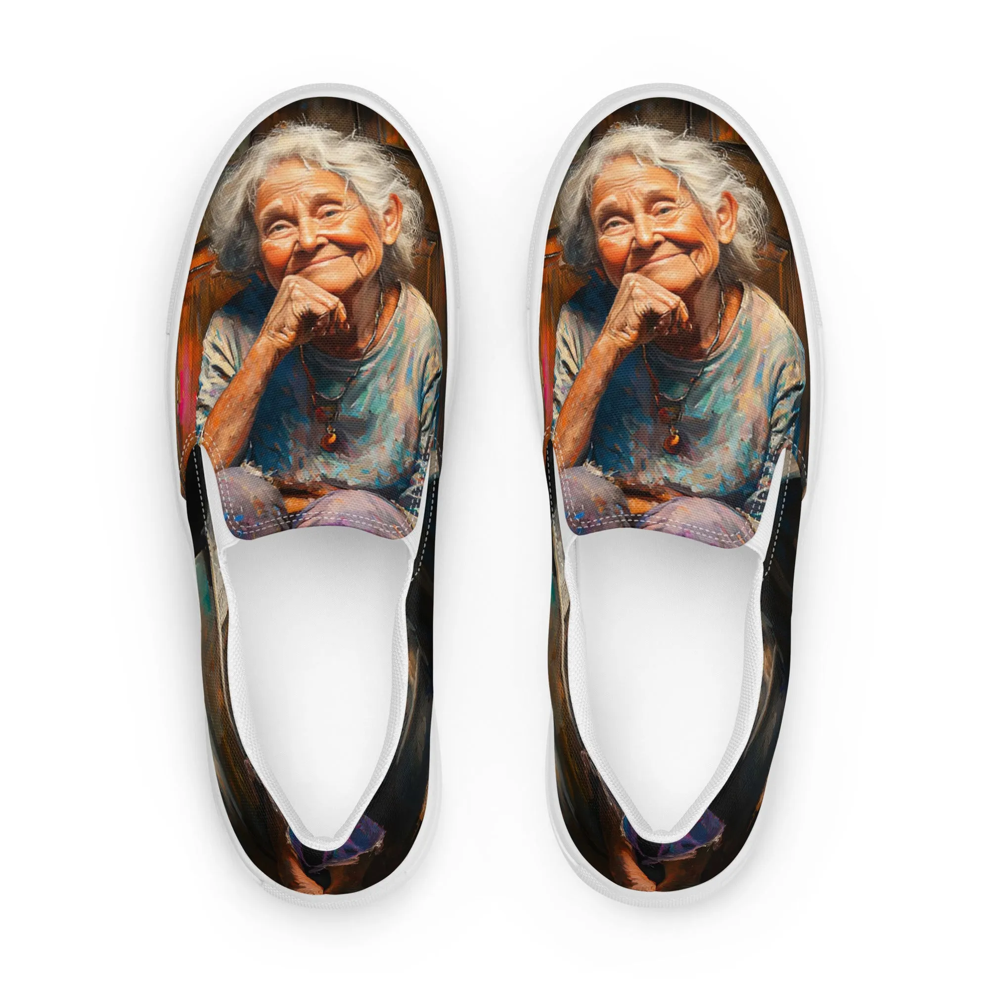 Joyful Struggle Women’s slip-on canvas shoes