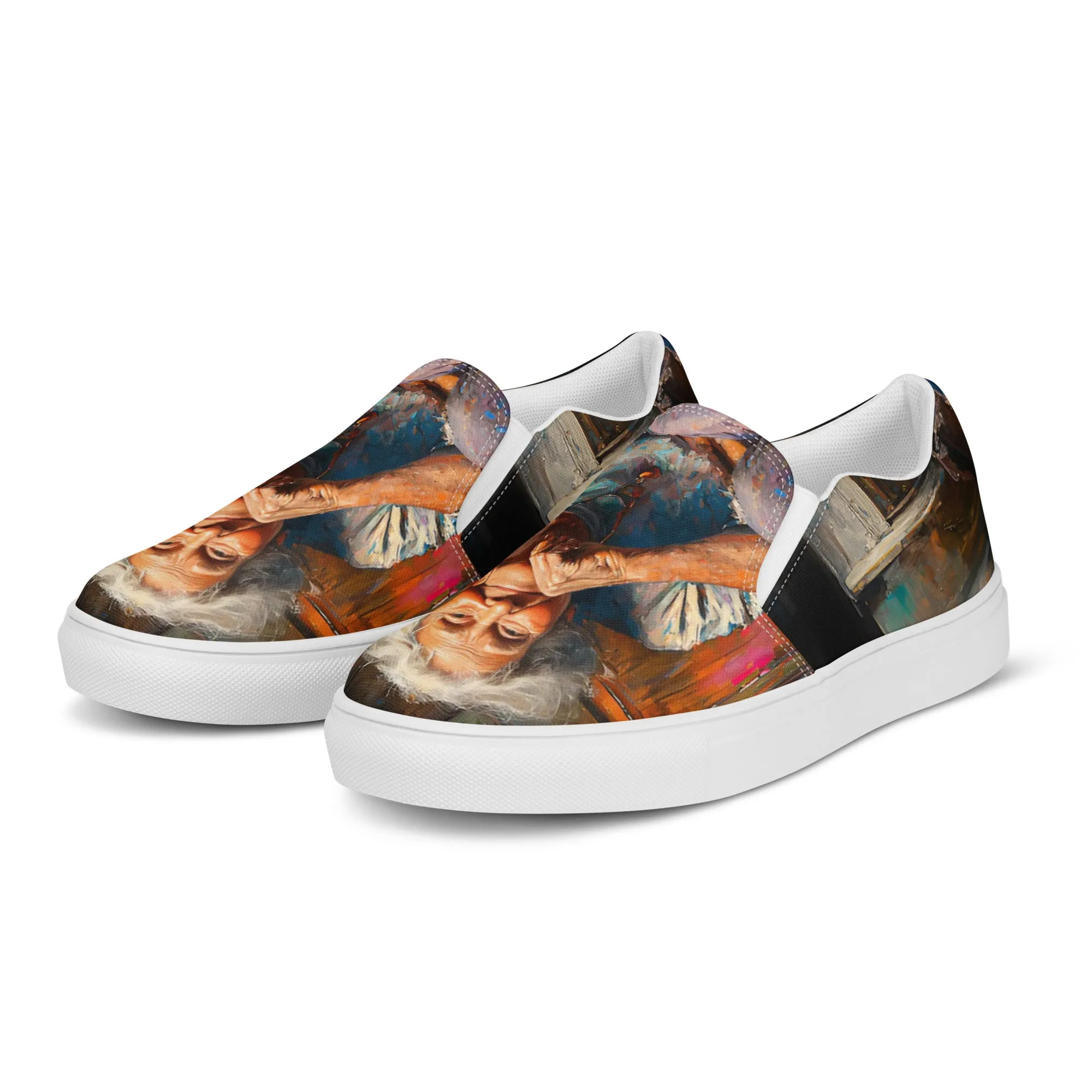 Joyful Struggle Women’s slip-on canvas shoes
