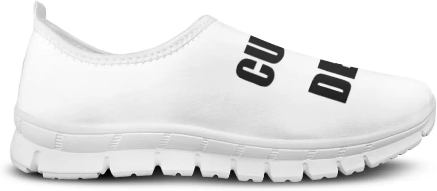 JoyLamoria Slip On Casual Sneakers Men Women Running Shoes Anti-Slip Trainers Lightweight Comfy Slip On Sneakers Shoes Wear