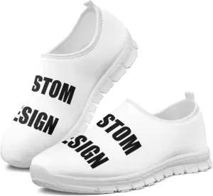 JoyLamoria Slip On Casual Sneakers Men Women Running Shoes Anti-Slip Trainers Lightweight Comfy Slip On Sneakers Shoes Wear