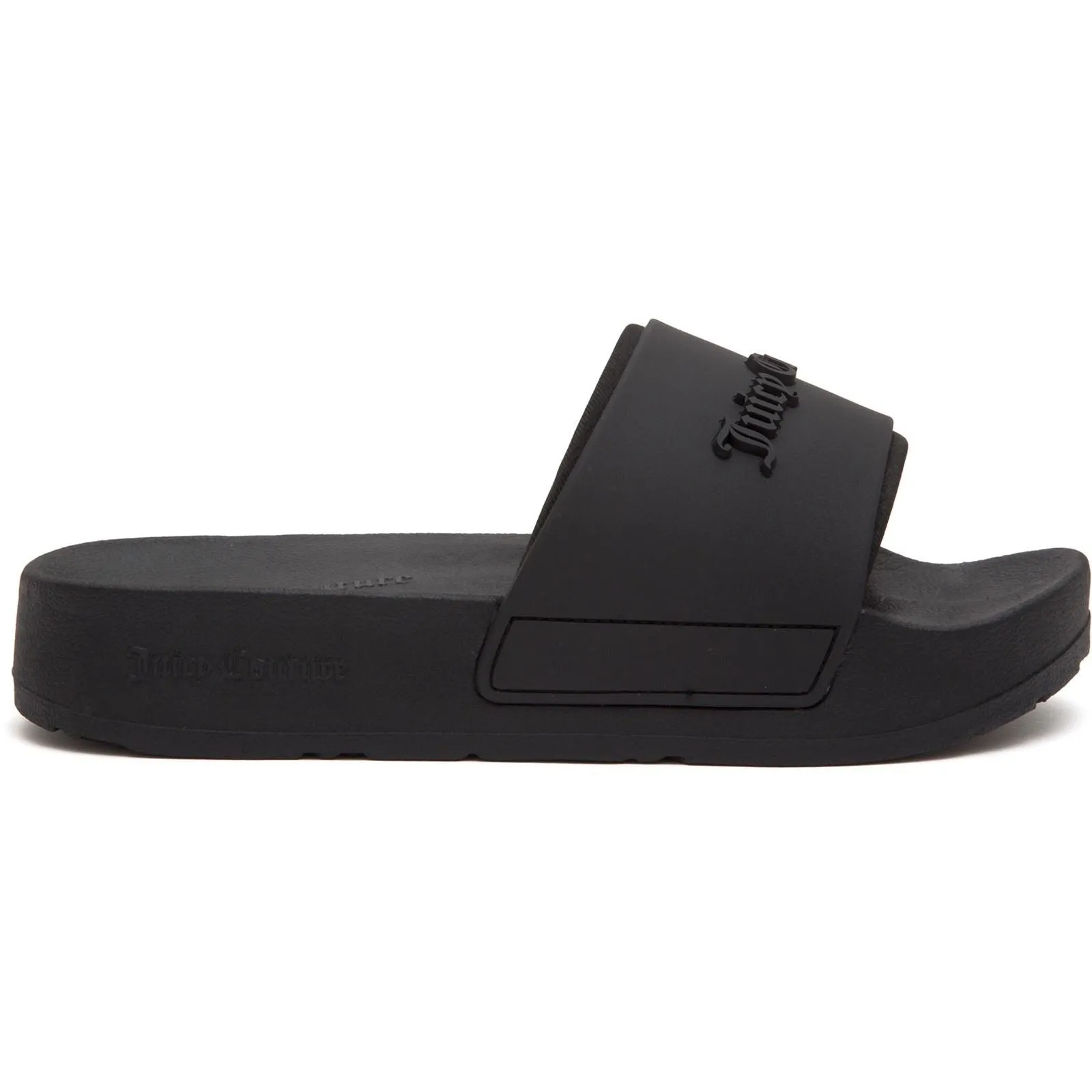Juicy Couture BREANNA Rubber Women's Black Slides