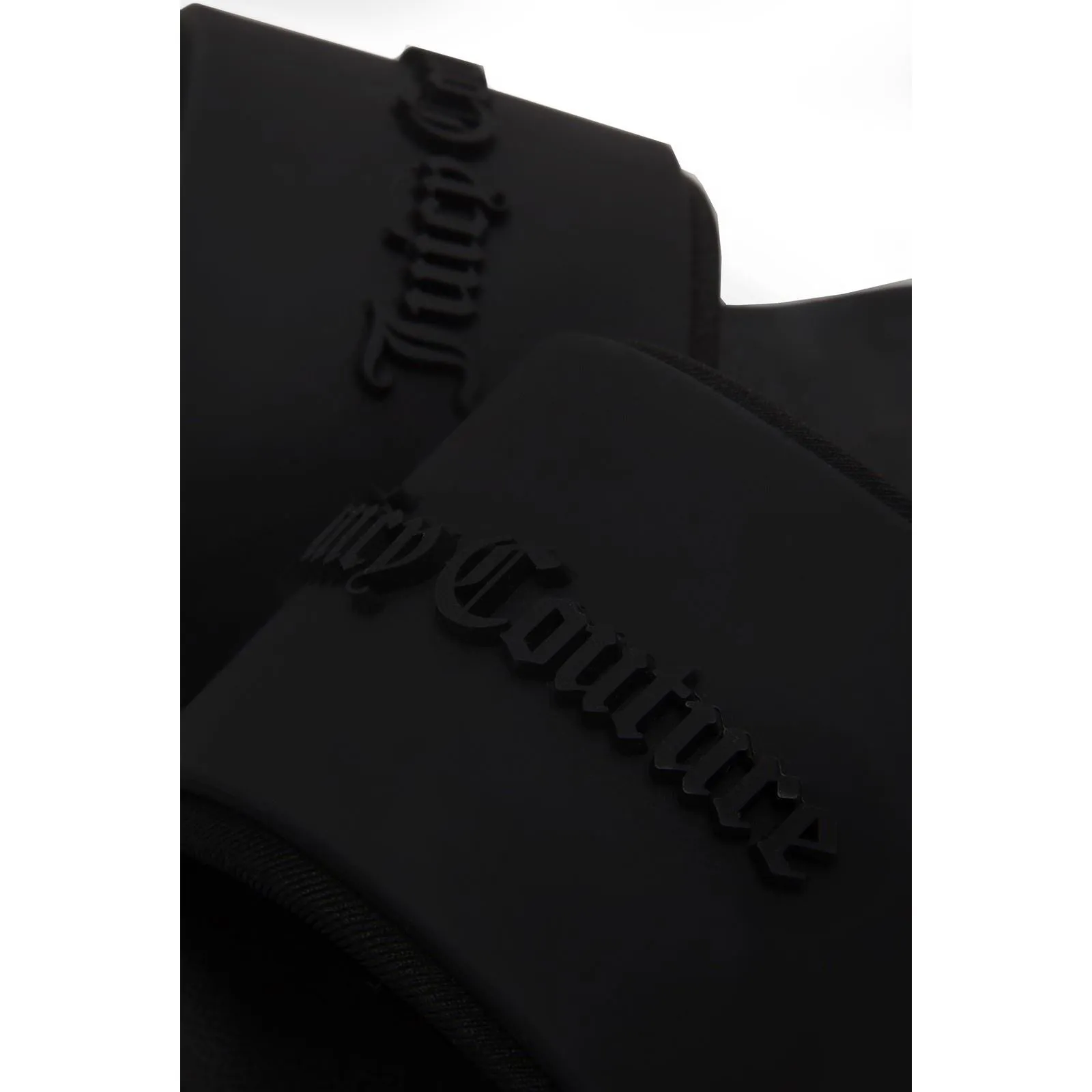 Juicy Couture BREANNA Rubber Women's Black Slides