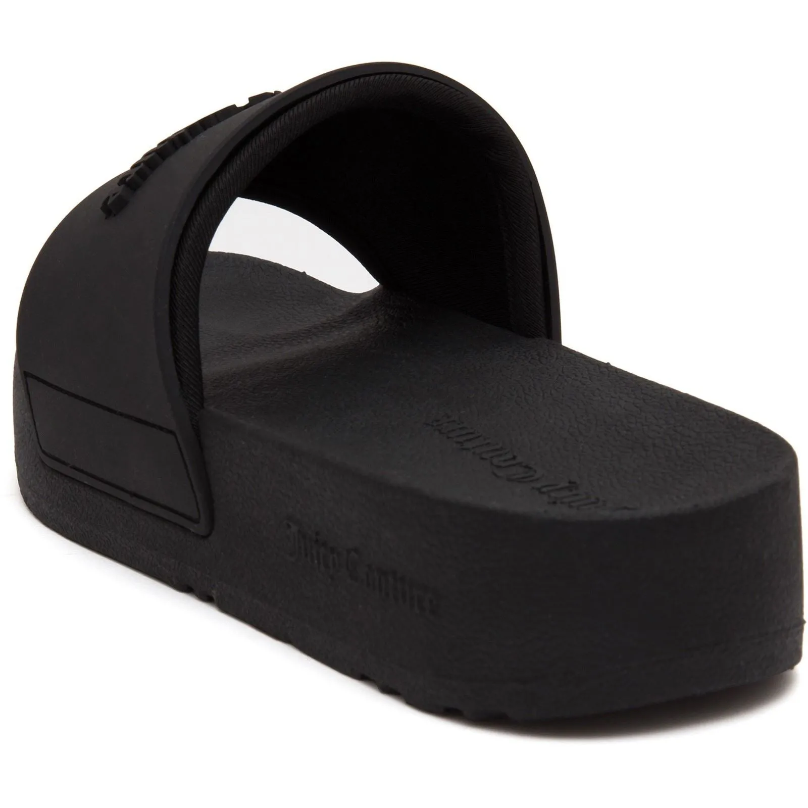 Juicy Couture BREANNA Rubber Women's Black Slides