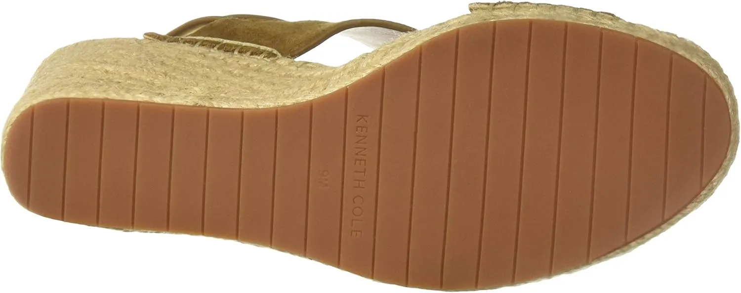 Kenneth Cole Women's Olivia Simple Espadrille Wedge Slingback Sandal