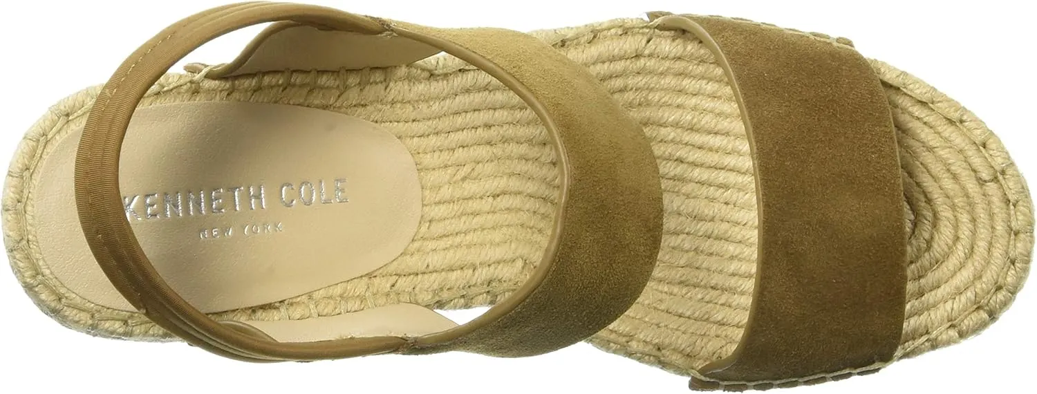 Kenneth Cole Women's Olivia Simple Espadrille Wedge Slingback Sandal