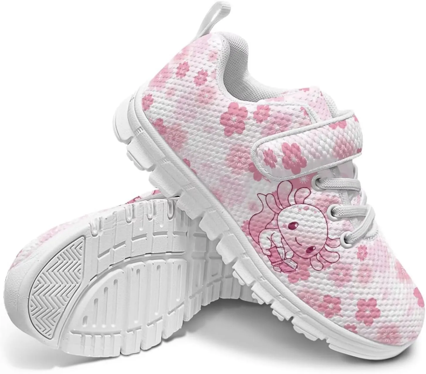 Kids Slip On Sneakers for Girls Soft Lightweight Athletic Tennis Shoes