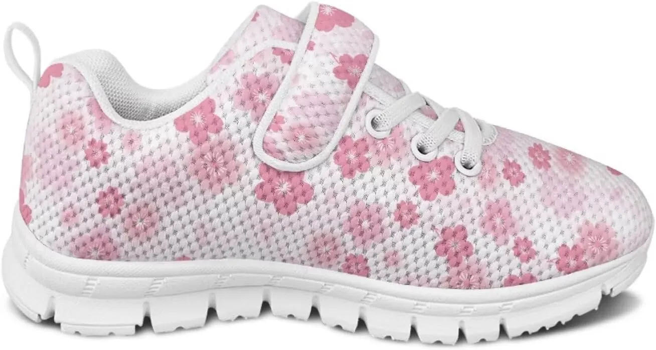 Kids Slip On Sneakers for Girls Soft Lightweight Athletic Tennis Shoes