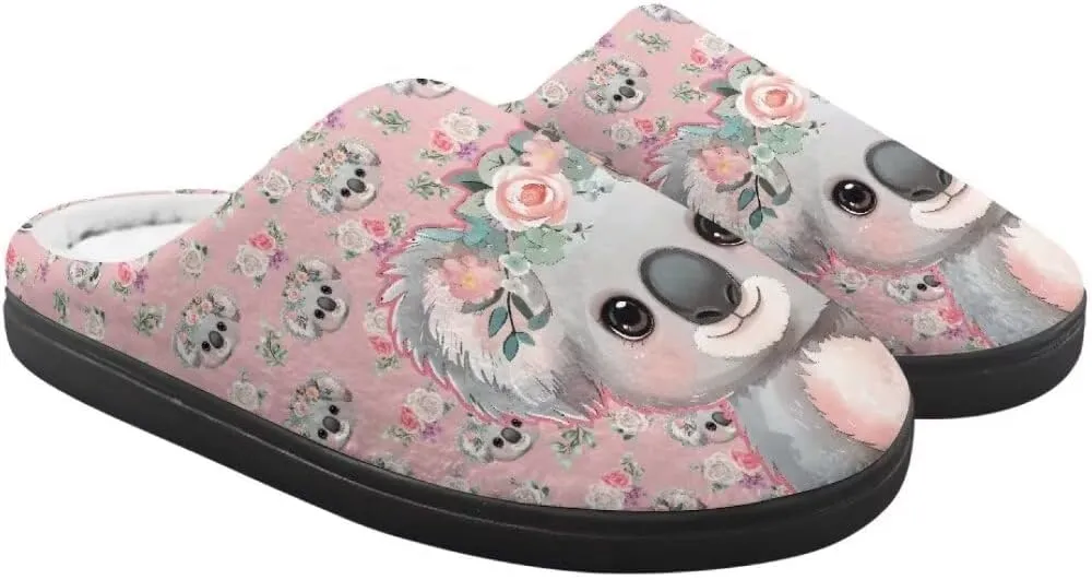 Kids Slippers Girls House Shoes Home Bedroom Fluffy Slippers Winter Soft Plush Slip On Shoe Indoor Warm