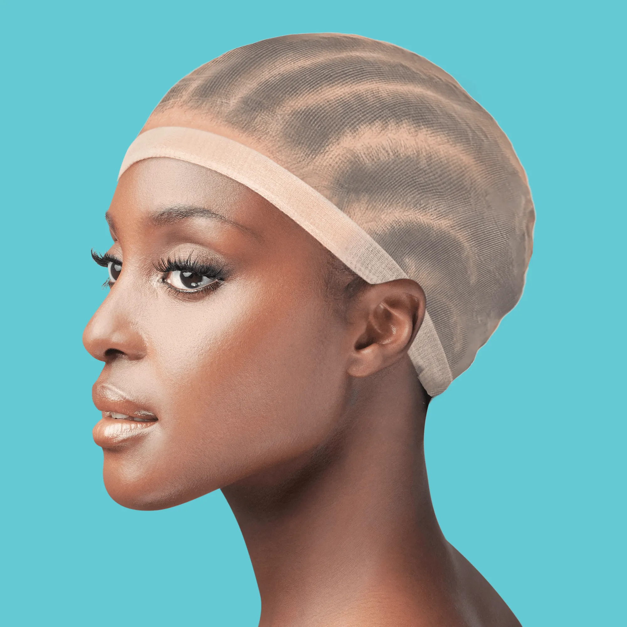 KISS Colors & Care HD Invisible Stocking Wig Cap - Beige