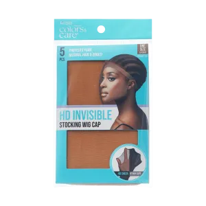 KISS Colors & Care HD Invisible Stocking Wig Cap - Brown