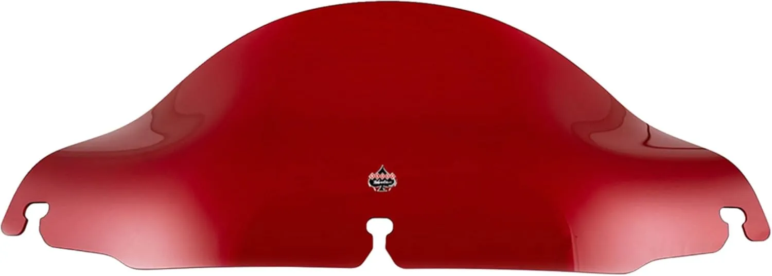 Klock Werks KWW-01-0697 Kolor Sport Flare Windshield - 6.5in. - Red