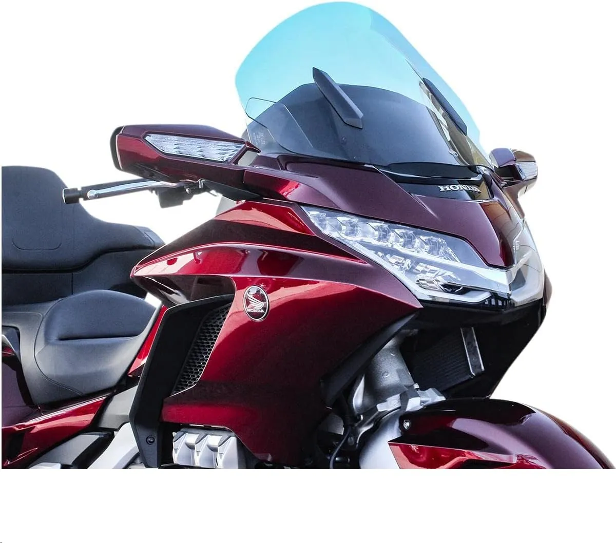 Klock Werks KWW-06-0558 18in. Flare Windshield - Non Vented - Tint