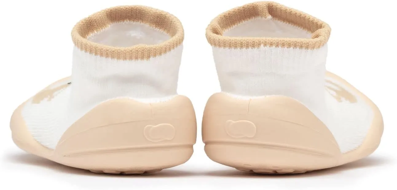 Komuello Animal Toddler Shoes, Breathable, Washable, Non-Slip, Secure Fit, Cotton Socks with Air Pocket Cushion for Indoor and Outdoor Use, Unisex Toddler Shoes for Boys and Girls
