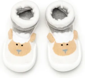 Komuello Animal Toddler Shoes, Breathable, Washable, Non-Slip, Secure Fit, Cotton Socks with Air Pocket Cushion for Indoor and Outdoor Use, Unisex Toddler Shoes for Boys and Girls