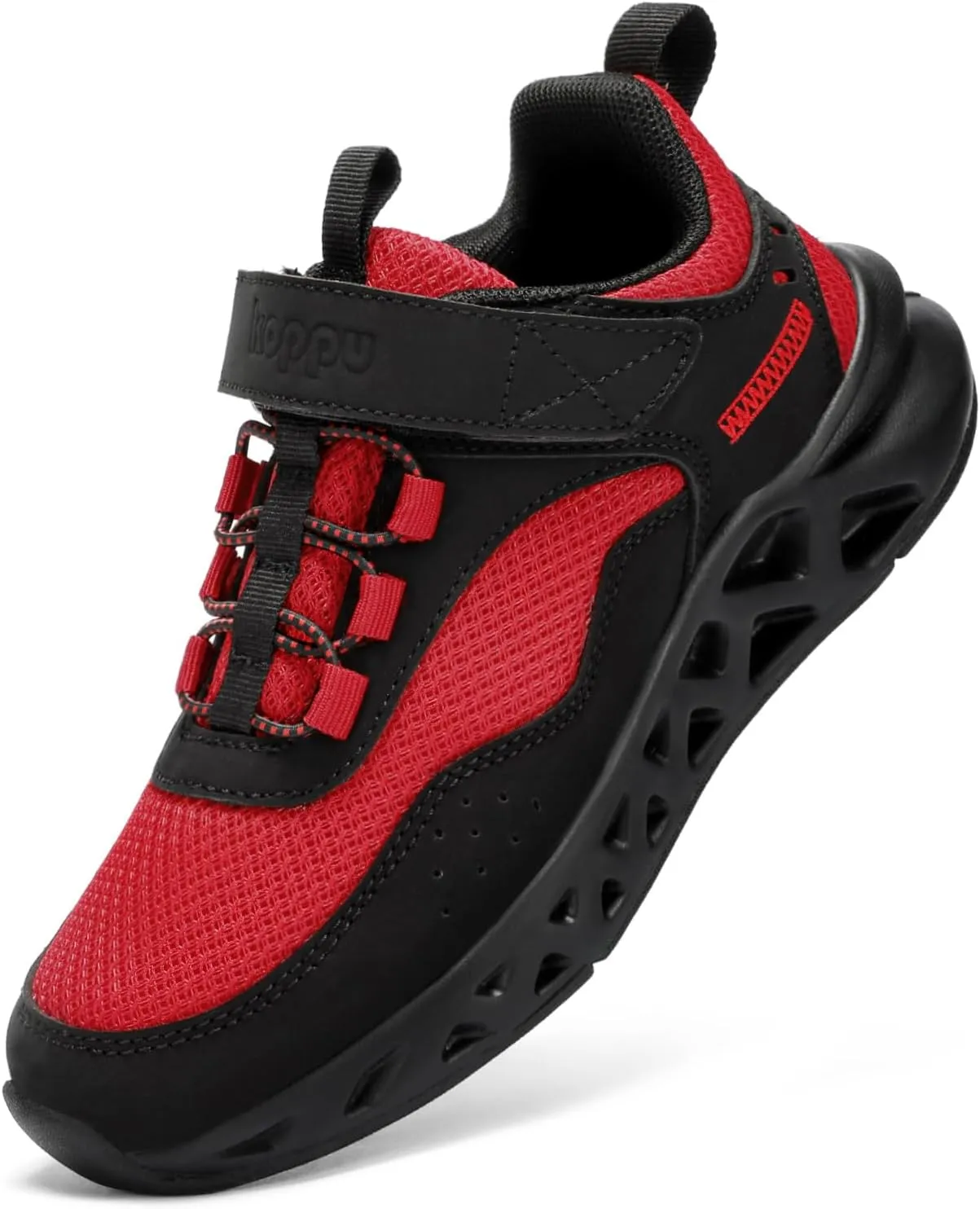 koppu Boys Tennis Shoes Girls Kids Slip on Sneakers Lightweight Breathable Strap Athletic Running Shoes for Toddler/Little Kid/Big Kid
