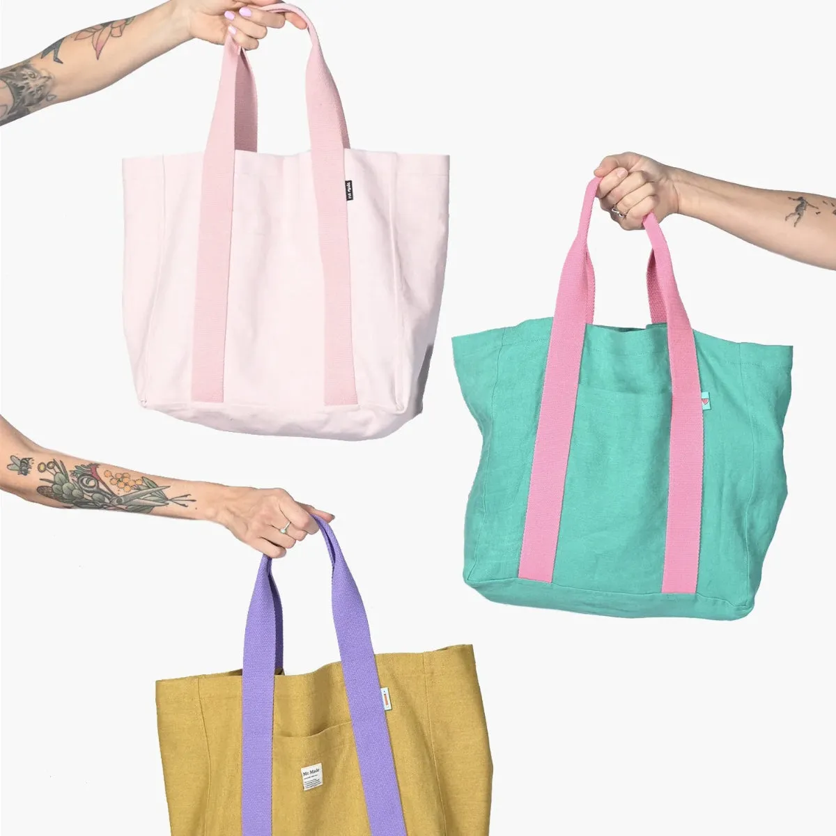 Kylie And The Machine Mule Tote Sewing Pattern