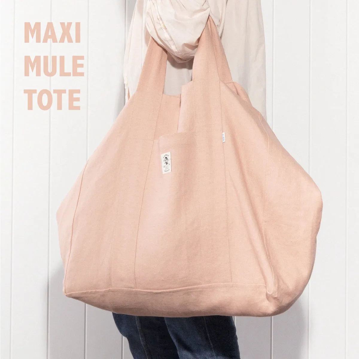 Kylie And The Machine Mule Tote Sewing Pattern