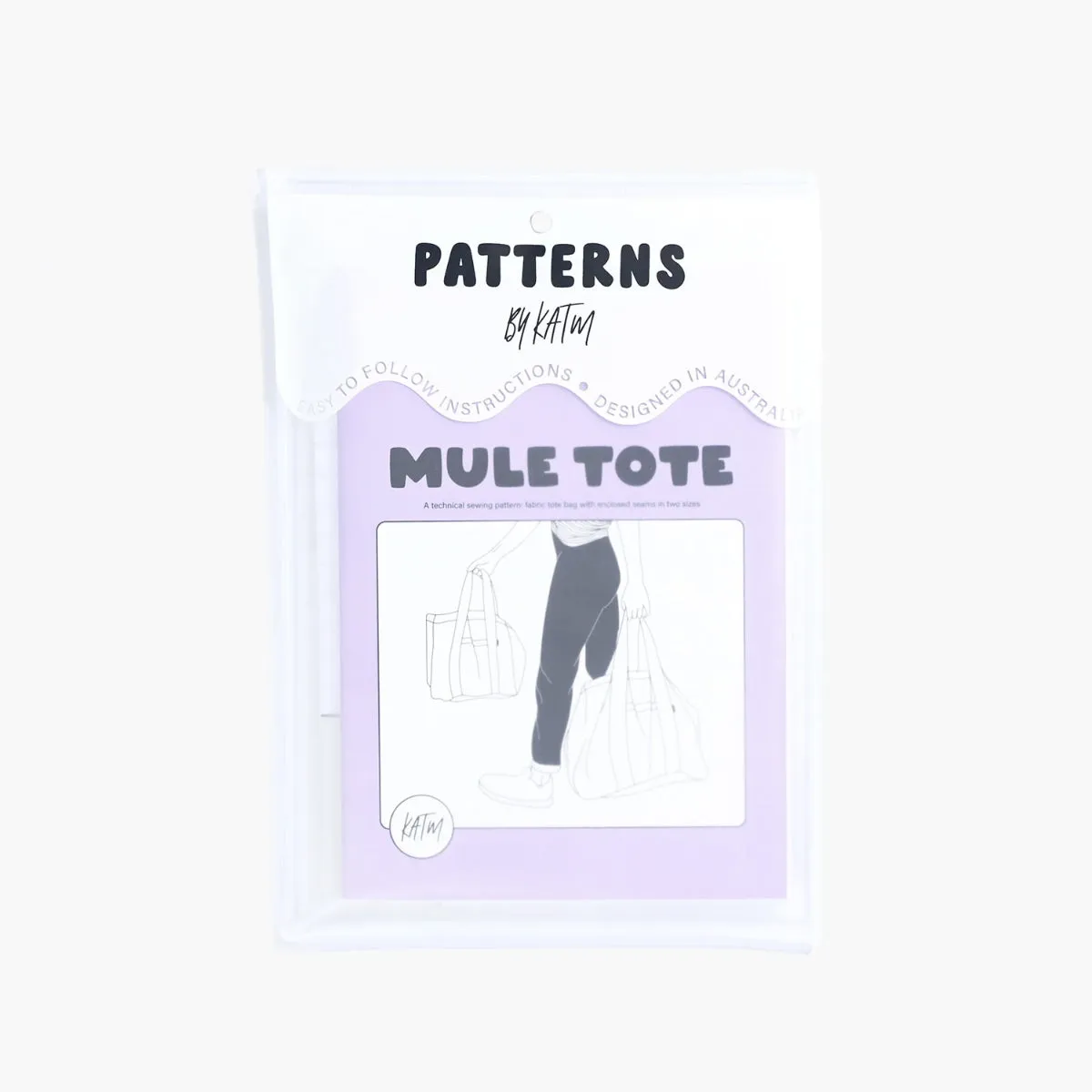 Kylie And The Machine Mule Tote Sewing Pattern