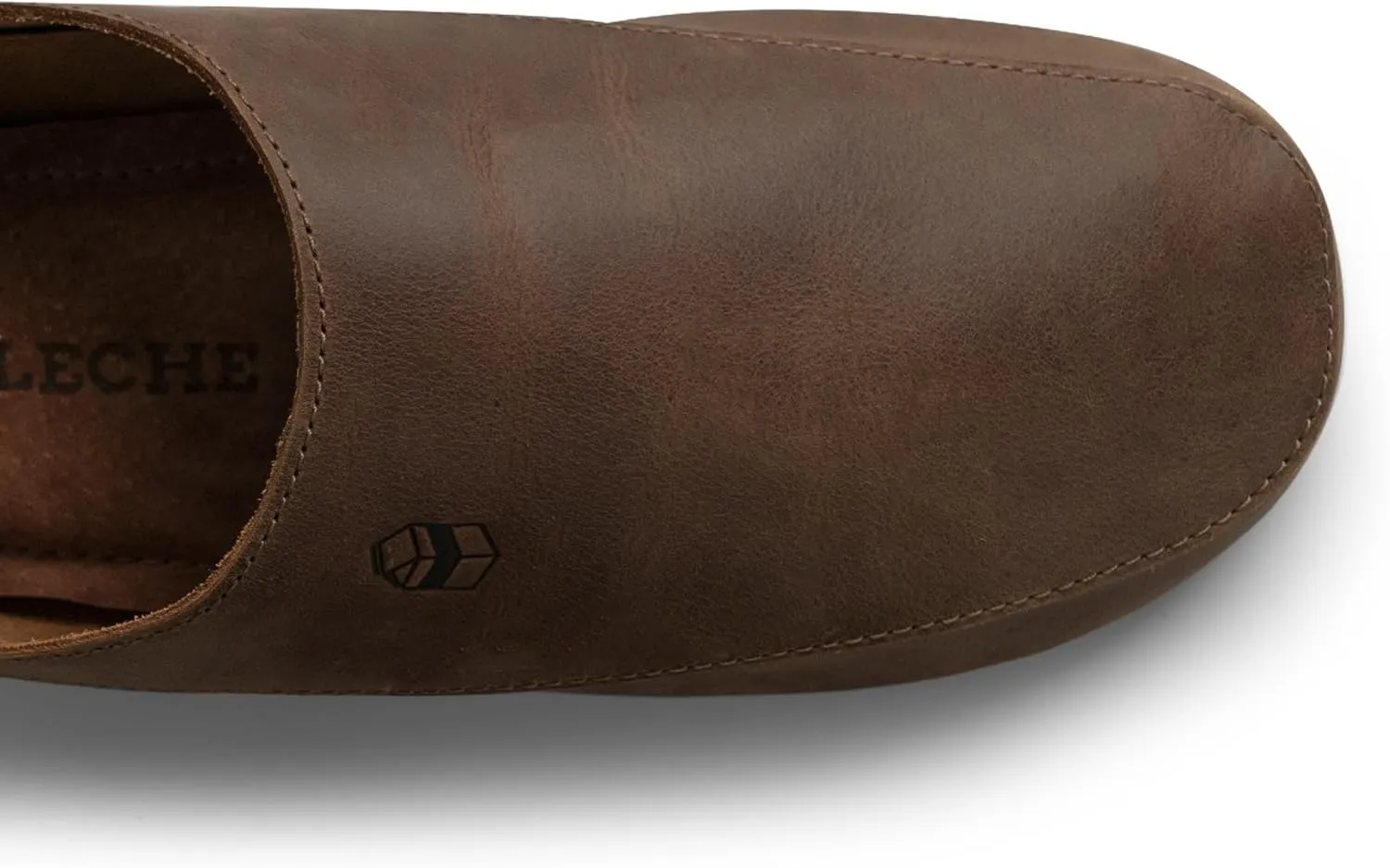 La Leche, Japanese Uwabaki Style Slippers, Slip-On Slippers, Indoor Slippers, Shoes for Home, Full Grain Leather & Memory Foam, Handmade