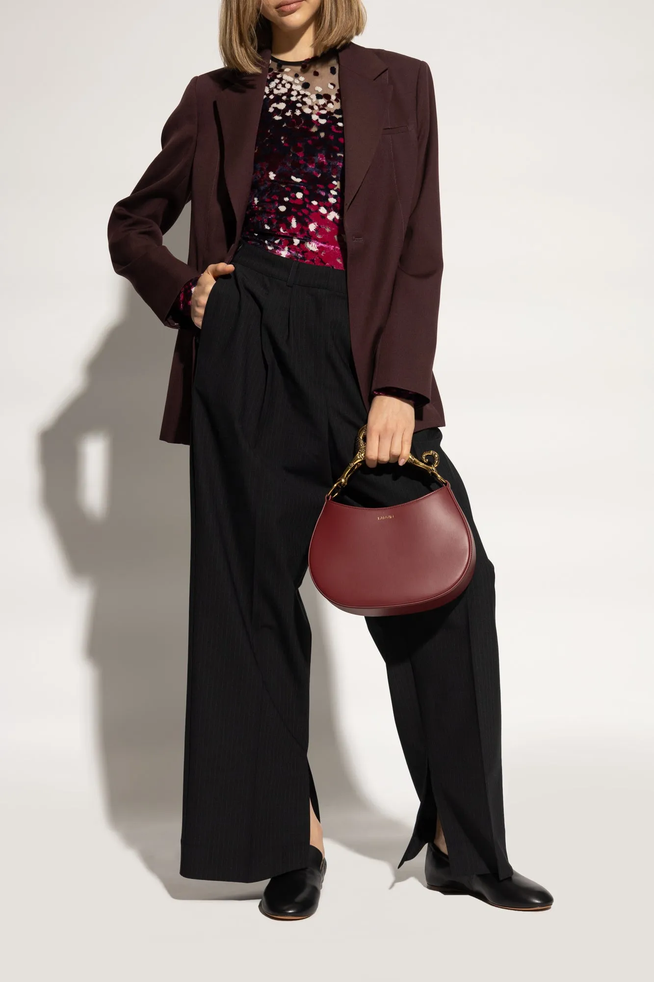 Lanvin Leather Ballet Flats
