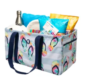 Large Utility Tote - Flip Flop