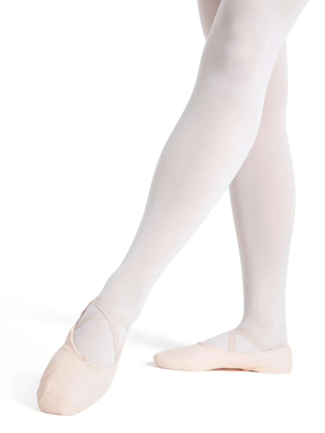 Leather Juliet Ballet Shoe - Light Pink (Adult)