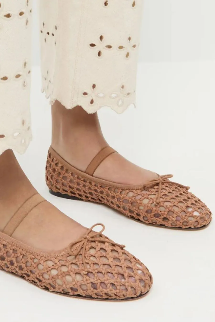 Leonie Ballet Flat, Brown