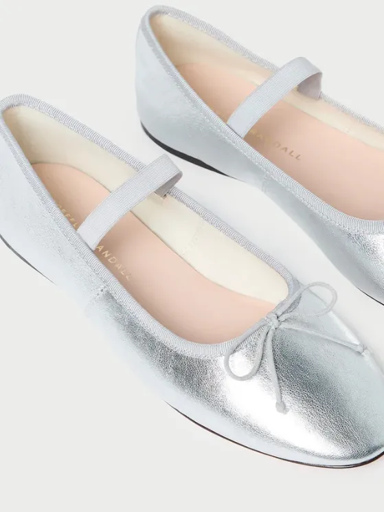 Leonie Soft Ballet Flat - Silver