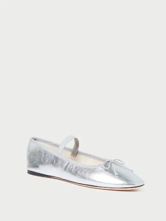 Leonie Soft Ballet Flat - Silver